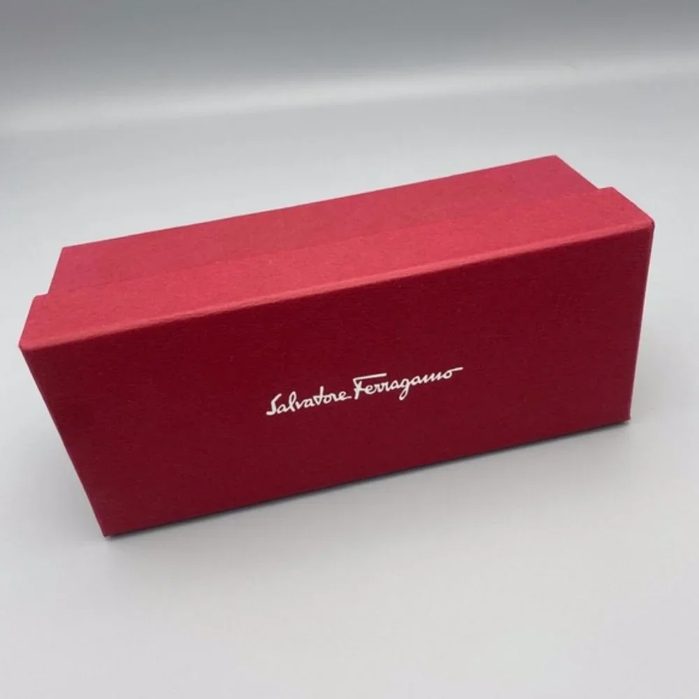 NEW Salvatore Ferragamo EMPTY Gift / Storage / Sunglass Case Box - Picture 3 of 3